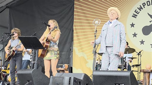 Margo Price Covers Bob Dylan’s ‘Maggie’s Farm’ With John C. Reilly & Jesse Welles At Newport
