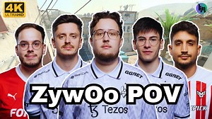 晋级Major后的ZywOo在完美享受快乐CS | apEX/xertion/flameZ/NertZ | 2024.11.20