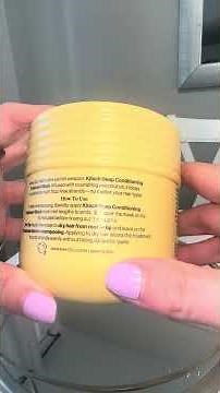 How to use the Kitsch Deep Conditioning Hair Mask! | Kitsch