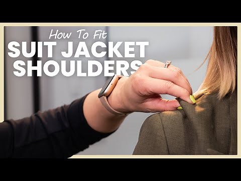 How To Fit Suit Jacket Shoulders (Ep. 75)
