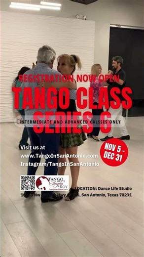 Intermediate & Advanced Tango Classes