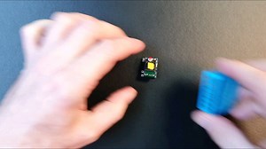 A Tiny AC⚡DC 5V adapter to power any ESP. Just hooked it up.