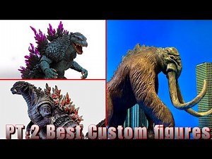 Customize NECA Godzilla 2000 & New behemoth statue - Custom Godzilla Sp