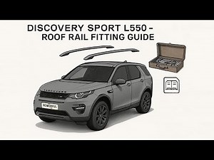 How to fit Dynamic Tailgate Panel to Land Rover Discovery Sport L550 Fitting Instructions LR155030