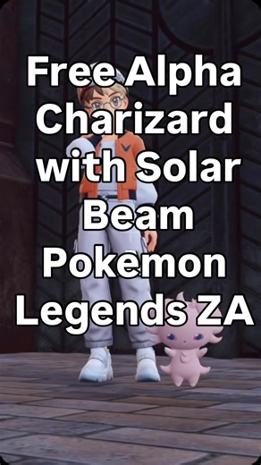 Ev on Instagram: "Free Alpha Charizard with Solar Beam Pokemon Legends ZA #pokemon #pokemoncommunity #pokemonfan #legendsza #newpokemon"
