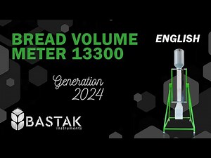 Bastak Instruments Bread Volume Meter 13300 Method Instruction (English)