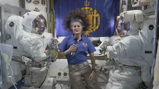 NASA Astronaut Suni Williams Talks to U.S. Naval Academy Alumni Association