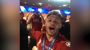 How the liverpool players celebrated after winning the champions league