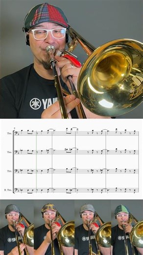 Awesome Trombone Quintet. “Days Of Wine And Roses” #trombone #solo #jazz #highnotes #swing