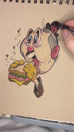 🔥 Drawing a Rubberhose Era Character 🔥 #rubberhose #cuphead #art