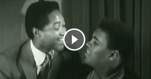 (WATCH) Sam Cooke and Muhammad Ali Short Live TV Duet