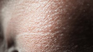 human the eye extreme close up view