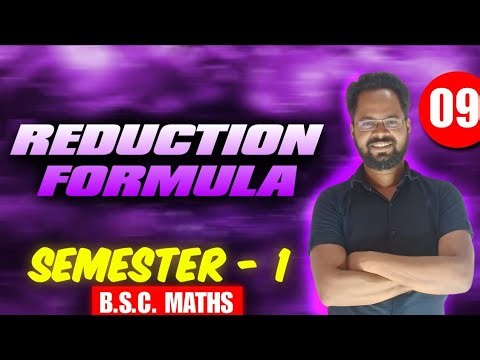 Reduction formula ke questions कैसे बनाए || BSC maths semester 1||