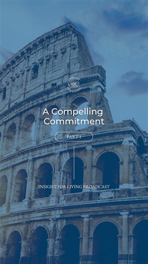 The world's moral standards have become fuzzy. But Scripture remains crystal clear. What movies do you attend? What video games are played in your home? What do you listen to—and how do you respond when you know it contradicts God's Word? Paul's call in Romans 12 to be a "living sacrifice" extends to every area of our lives, including our screens and speakers. This isn't about legalism—it's about wholehearted devotion. Are you ready to be challenged? Listen now by visiting insight.org/broadcast 