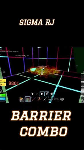 barrier + death step combo