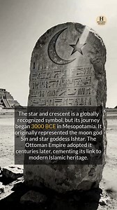 The crescent and star's history goes back 5,000 years to ancient Mesopotamian gods. #ancienthistory #historyfacts #worldhistory | Historic Marks
