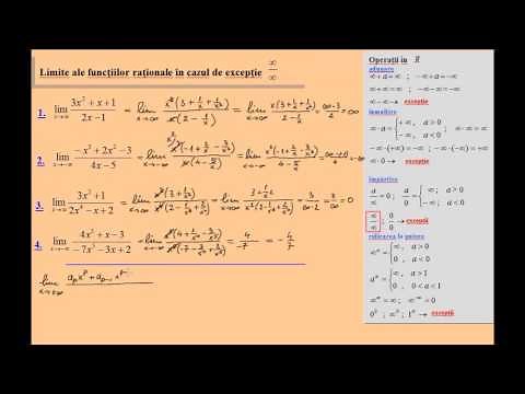 Limite ale functiilor polinomiale, exercitii rezolvate (lic_limitele3)
