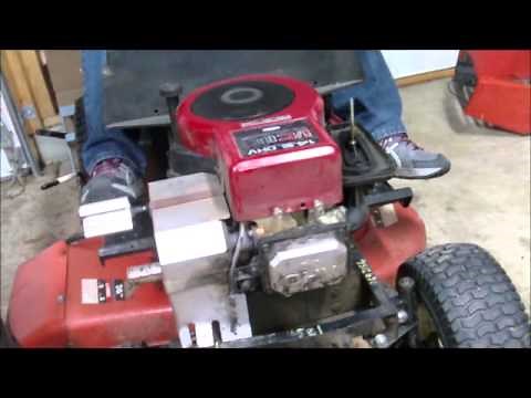 Litte help here - Briggs 14 5 backfiring