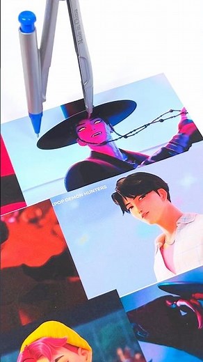 💜Kpop Demon Hunters ABBY Saja Boys 케이팝 데몬헌터스 사자보이즈 애비 #kpopdemonhunters