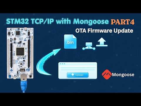 STM32 OTA Firmware Update using Mongoose (Part 4)