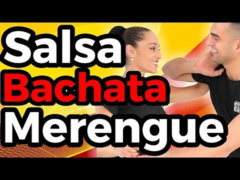 APRENDE A BAILAR SALSA BACHATA Y MERENGUE CON UN VIDEO