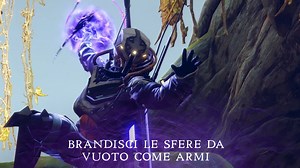 3.2K views · 94 reactions | Un'arma alimentata dall'Oscurità. Ottieni il fucile laser Effigie Rovinosa e scaraventa i nemici nel vuoto. | Destiny | Facebook