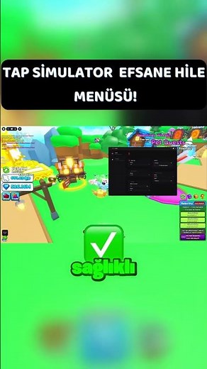TAP SIMULATOR LEGENDARY CHEAT! 🚀 (Unlimited Rebirth & Auto Clicking) #roblox #tapsimulator