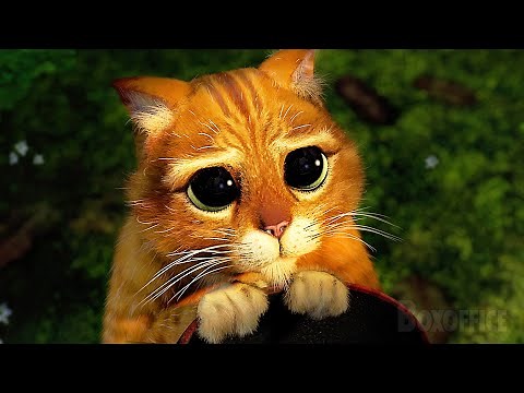 ¡El Gato con Botas ataca a Shrek! | Shrek 2 | Clip en Español