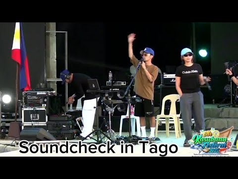 Soundcheck in Municipality of Tago