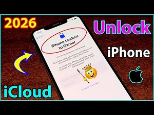 January 2026 NEW Method | Permanently 1000% Unlock iPhone Locked to Owner | Without APPLE ID iCloud!