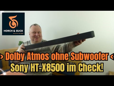 Sony HT-X8500 Soundcheck – Compact Atmos soundbar with limitations in a comparison test with Jürg...
