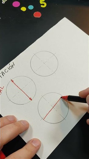 Diameter dimensioning - position of the dimension line