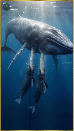 திமிங்கலங்களின் பாலூட்டும் ரகசியம்🐋🌊| Alfriffy | #whale #facts #tamil #shorts