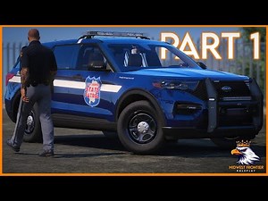 First Day on Patrol! Midwest Frontier FiveM Police RP | Part #1