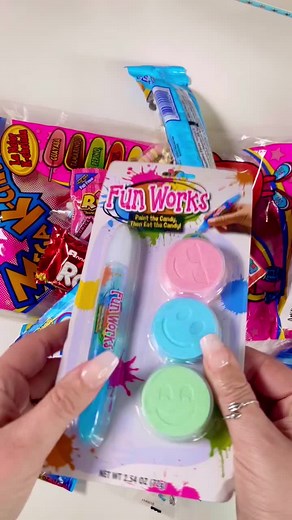Painting Candy for a Sweet Treat | ASMR Funworks Tutorial