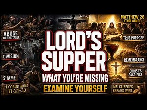 Most People Miss This About the Lord's Supper — 1 Cor 11