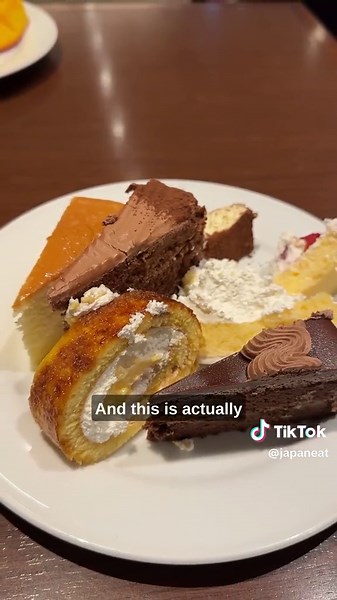 Feasting at a Cake Buffet in Japan | What I Ate at Sweets Paradise