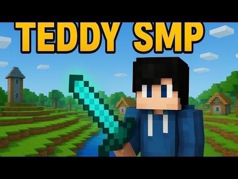 New Smp Teddy Smp S1!!!@MRPING65 #minecraft