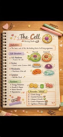 Cell Structure & Function | Basic Unit of Life Nursing ‪@YouTube‬ ‪@yournsgstudio-v7b‬