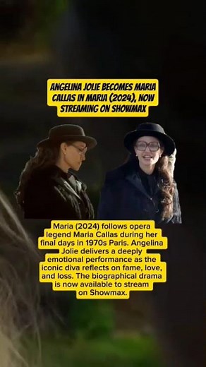 Angelina Jolie Becomes Maria Callas in Maria (2024), Now Streaming on Showmax