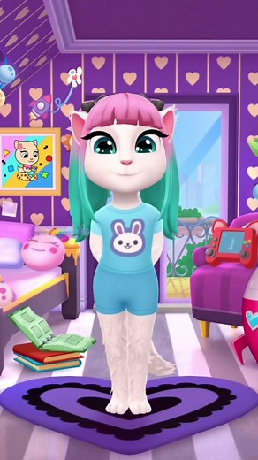 Mavis Makeover in My Talking Angela 2
