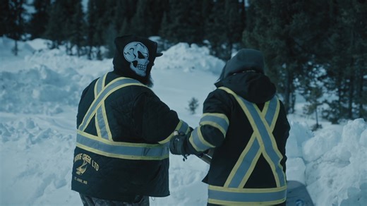 1.6M views · 21K reactions | Shaun and his sons, Riley and Zach, lead their own convoy toward the ghost town of Uranium City — over one of the world’s longest ice road lake crossings. #IceRoadTruckers | HISTORY | Facebook