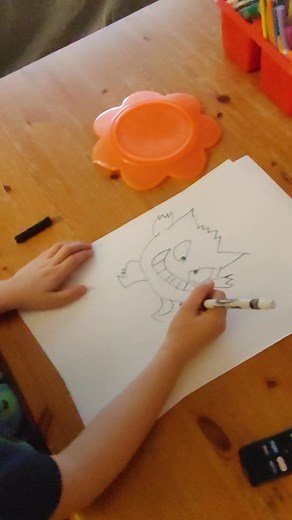 Drawing lessons with Bowen! We have another artist 💕 | Jennifer Hamilton