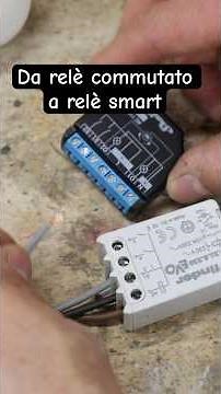 Da relè commutato a lancio di neutro a relè smart senza stravolgere l’impianto #impiantielettrici
