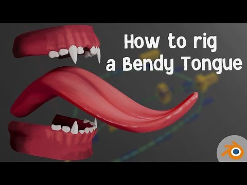 How to Rig a Tongue in Blender | Intermediate Tutorial