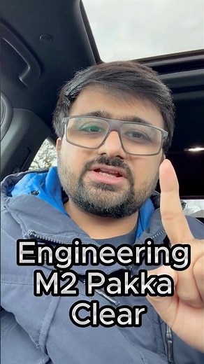 Engineering Sem II? M2 Clear Guarantee🔥