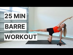 25MIN BARRE Workout At Home (Minimal Equipment)