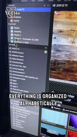 Day 33 #propresenter tips: Don't use just the library