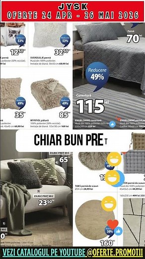 Catalog JYSK 24 APR - 26 MAI 2026