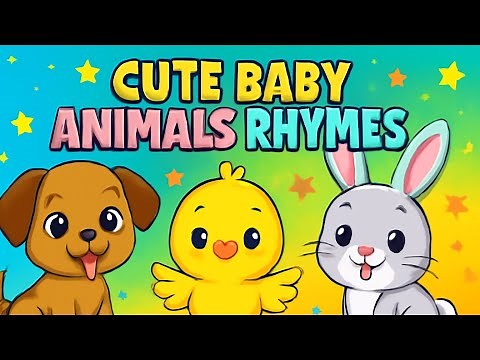 Cute Baby Animals Waving Bye Bye 🐶🐥 | Fun Animal Song for Kids | ToonyPanda